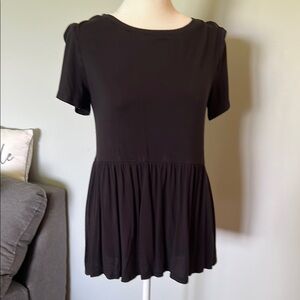 Maurices XSmall 24/7 Elegant Black Women's Top